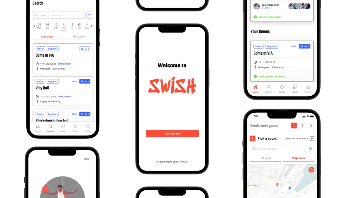 Swish Basketball App